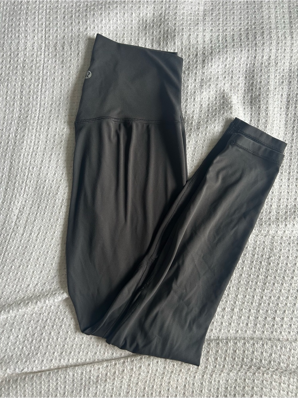 lululemon athletica Grey High-Rise Leggings 3/4 Length